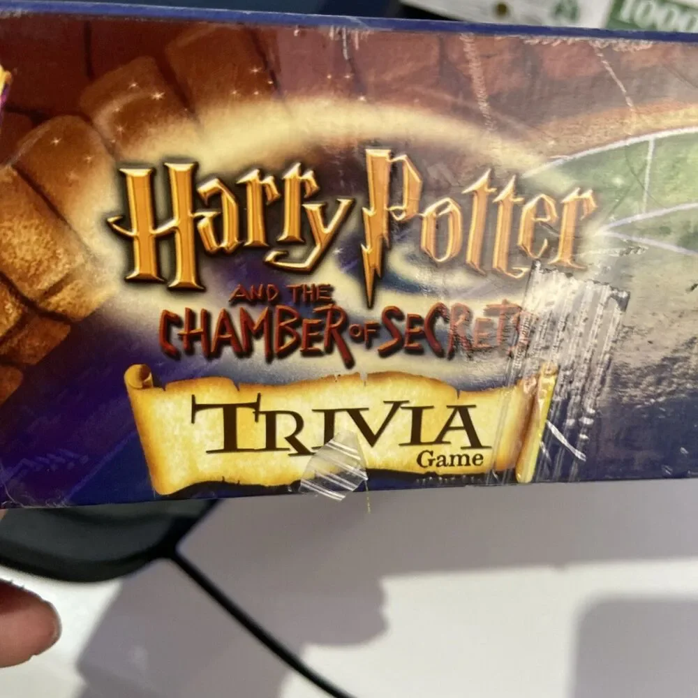 2002 mattel Harry Potter and the Chamber of Secrets Trivia Game complete